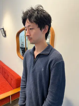 ショート メンズ ナガミ ショウのヘアスタイル