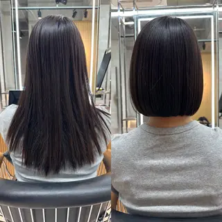 ミディアム パーマ ✨髪質改善特化✨副 店長椎葉信乃介のヘアスタイル