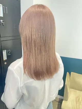 セミロング 中村瑞貴 *hairbraceのヘアスタイル