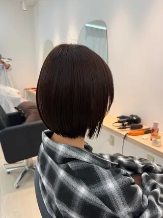 ミディアム ボブ迷子卒業/トレン ドボブ/あすか🐯のヘアスタイル