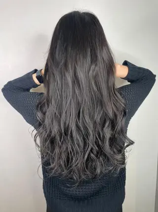 ロング カラー BUCKS【天王寺】 バックス【駅30秒】のヘアスタイル