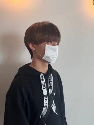 ショート 森田 鴻之介のヘアスタイル
