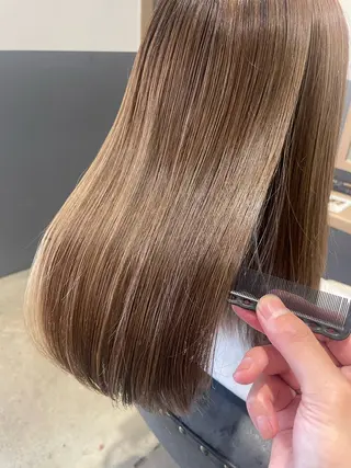 ロング 藤戸 美のヘアスタイル