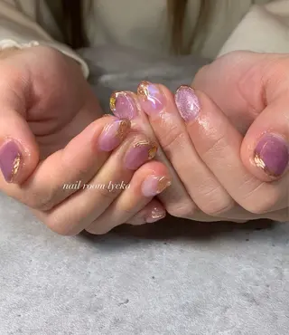 ネイル ネイルルームリッカ 𝐦𝐚𝐲𝐮のネイルデザイン