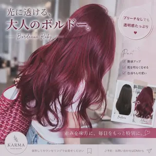 ロング カラー ✨ハイトーンカラー 💫ayumuのヘアスタイル