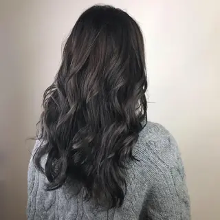 セミロング カラー Lien 深井店のヘアスタイル