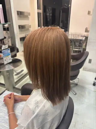 ミディアム WiLL 梶岡日菜のヘアスタイル