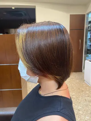 ショート オガワ🫧 三越前のヘアスタイル