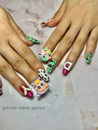 ネイル Garnet nailのネイルデザイン
