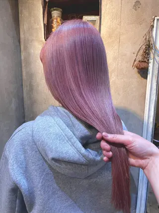 ロング カラー 《原宿》暖色カラー kokoaのヘアスタイル
