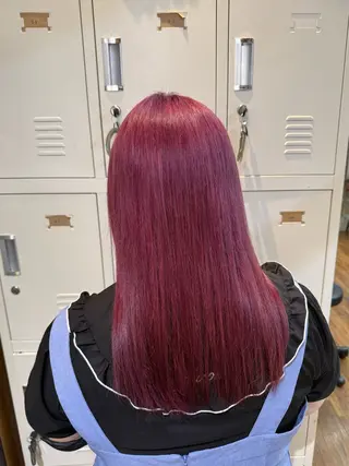 ロング カラー 🍒せいら🍒 /艶・暖色カラーのヘアスタイル