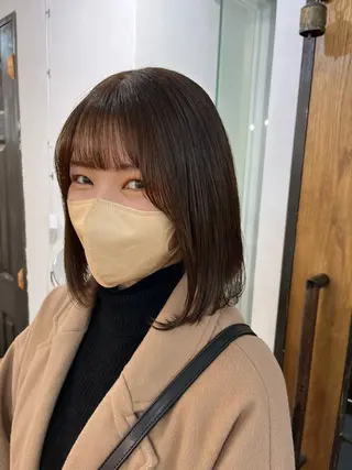 セミロング 髪質改善/艶カラー MISATOのヘアスタイル