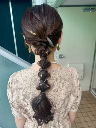 ヘアアレンジ 大人可愛いヘアメイク 💋🧚♀️しずかのその他イメージ