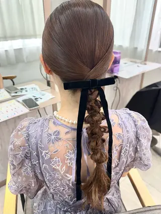 ヘアアレンジ 🧸るい🧸 モデル募集中🪽🫧のヘアスタイル