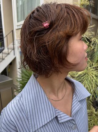 ショート 田中 隼斗のヘアスタイル