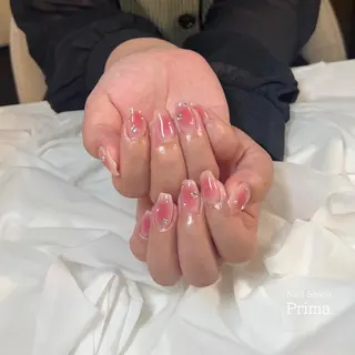 セミロング ネイル SalonPrima 西院Nail&Eyeのネイルデザイン