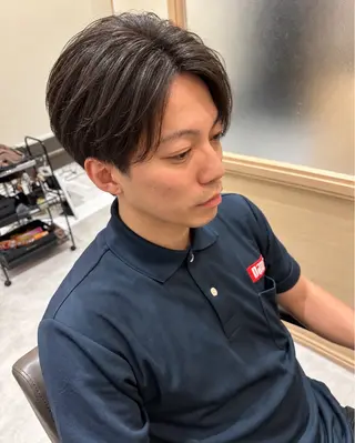 ショート メンズ 久木原 ゆりのヘアスタイル