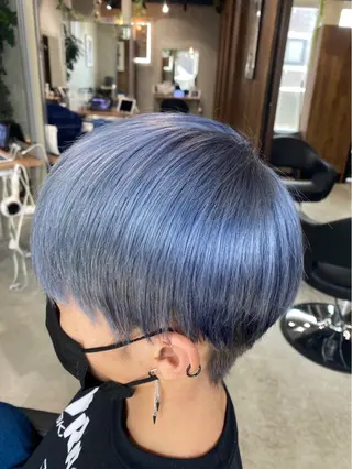 カラー メンズ デザインカラー/ メンズ/ヘアセットのヘアスタイル