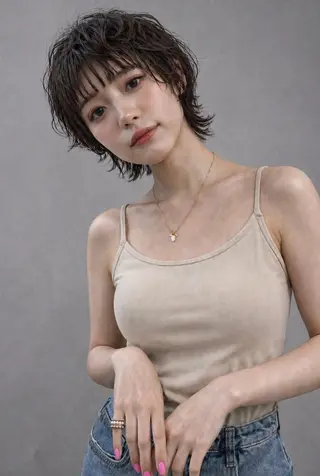 ショート パーマ カラー ダメージレス コバヤシ　ヒロヒトのその他イメージ