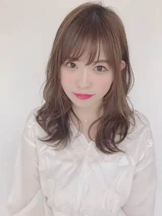 ロング ⭐️美髪矯正⭐️ 室岡仁哉のヘアスタイル