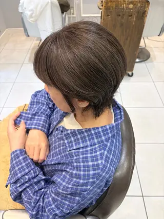 ショート カラー 🦖鶴岡 香純🦖のヘアスタイル