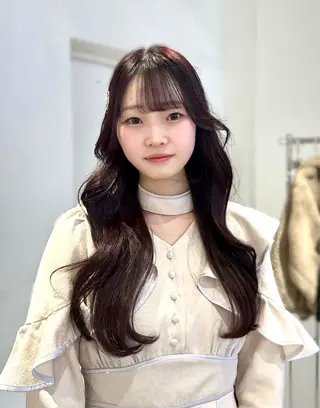 ロング 韓国ヘアメンズ・レデ ィース特化ミクのヘアスタイル