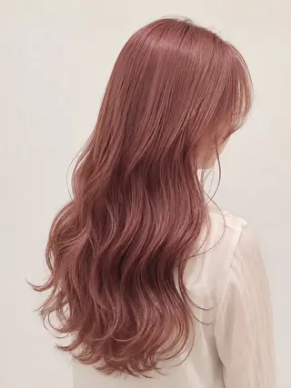 ロング 🍓暖色艶髪カラー 桝崎🎀ིྀのヘアスタイル