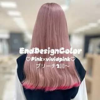 ロング カラー ヘアアレンジ 🍒KIKUCHI KANAE🍒のヘアスタイル
