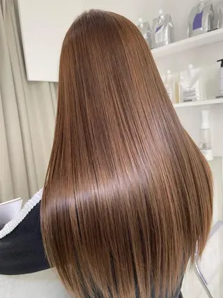 ロング カラー okumura makiのヘアスタイル