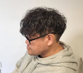 ショート パーマ メンズ 【イケメン風パーマ】 SHOFYのヘアスタイル