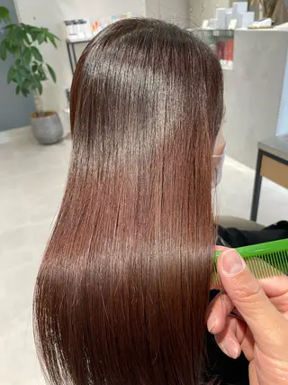 セミロング 村上 晋平のヘアスタイル