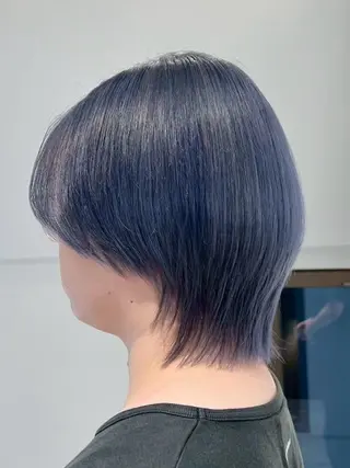 ショート HIKARI ブリーチ/ハイトーンのヘアスタイル