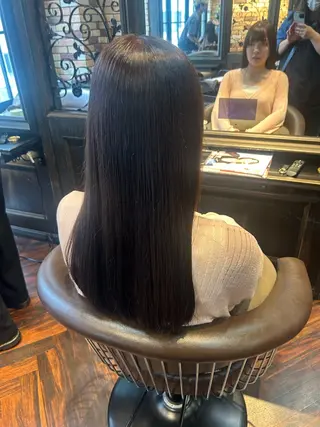 ロング カラー INOUE SAKIのヘアスタイル