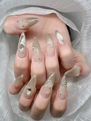 ネイル Lee Nails チップ長さだし専門店のネイルデザイン