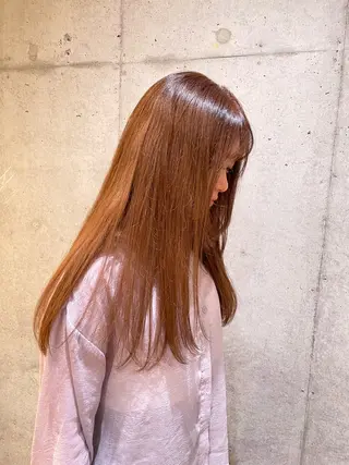 ロング カラー たなか こころ🎀のヘアスタイル