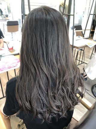 ロング カラー 植田 敬太のヘアスタイル