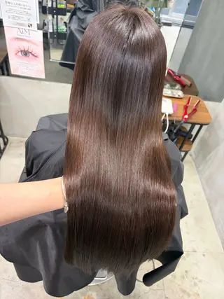 ロング maya🇰🇷韓国 レイヤー/顔まわりのヘアスタイル