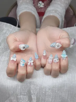 ネイル Lee Nails チップ長さだし専門店のネイルデザイン