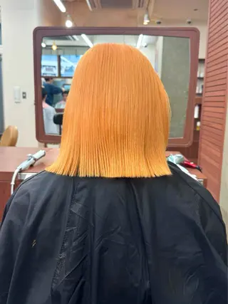 ミディアム カラー レイヤー専門家 ダブルカラー修のヘアスタイル