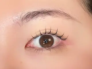マツエク・マツパ 似合わせまつパ× オリーブカラー/ゆりのマツエク・マツパデザイン