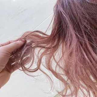 ミディアム カラー 加古 皐月のヘアスタイル