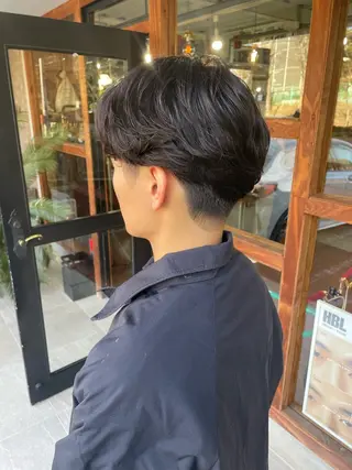 パーマ メンズ marbles 森田雅治のヘアスタイル