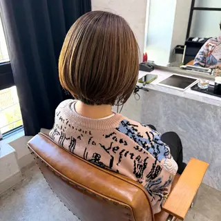 ショート カラー 黒崎 勝巳のヘアスタイル