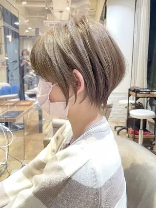 ショート 銀座/大人ショート /絶壁解消/若狭真央のヘアスタイル