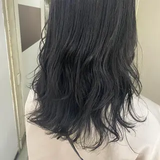 ミディアム カラー 清村 和音のヘアスタイル