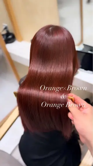 カラー 🥀暖色/髪質改善 🥀🫧秋元大地🫧のヘアスタイル