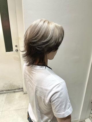 ロング カラー メンズ 髪質改善✖️レイヤー こうたろうのヘアスタイル