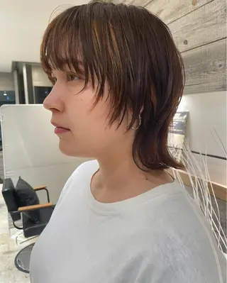 ショート カラー 村上雅人 ナチュラルモードのヘアスタイル