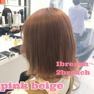 ショート カラー ヘアアレンジ ネイル マツエク・マツパ 🦋縮毛/韓国レイヤ ー/透明感カラー🦋のヘアスタイル