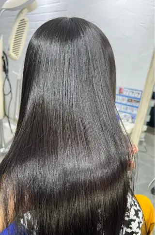 ロング カラー パーマ ヘアアレンジ 髪質改善✨美髪✨小顔 専門美容師chibaのヘアスタイル